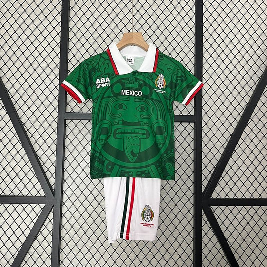 Mexique Équipe Nationale 1998 Domicile - Fan [Enfants]