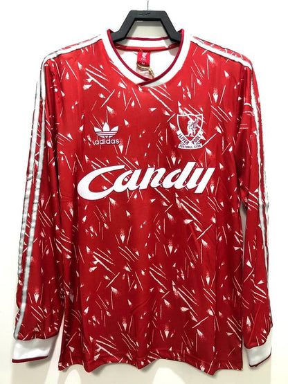 Maillot Rétro Domicile Liverpool FC 1989-1991 (Fan)