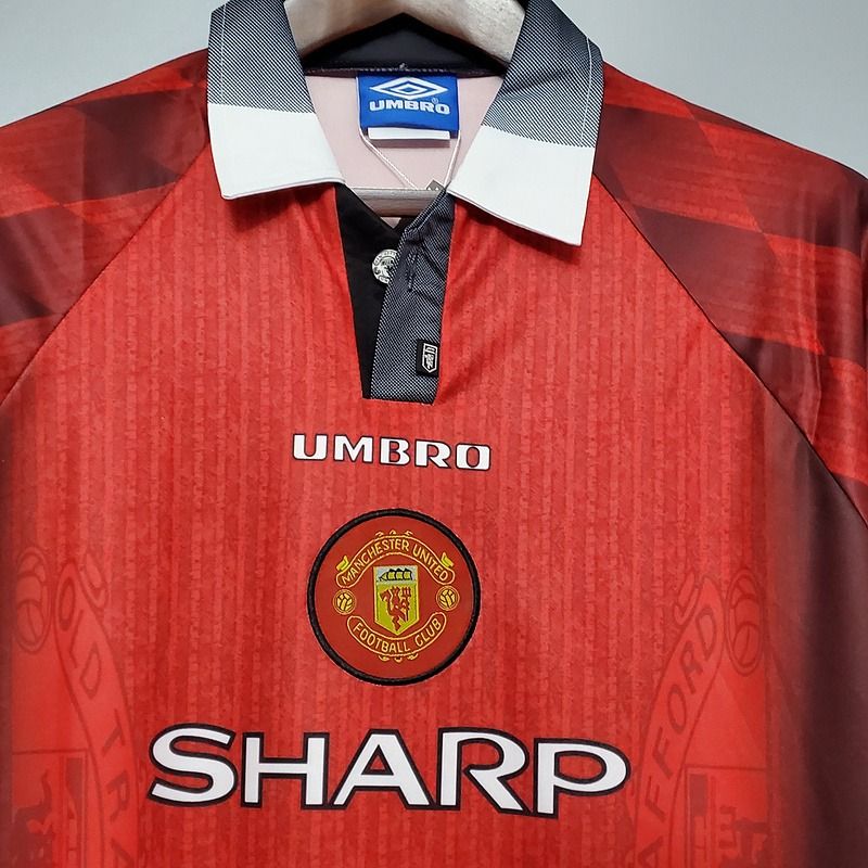 Manchester United Domicile 1996/1997 - Version Supporter [Adulte]