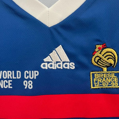 Maillot Rétro Domicile Enfant France 1998