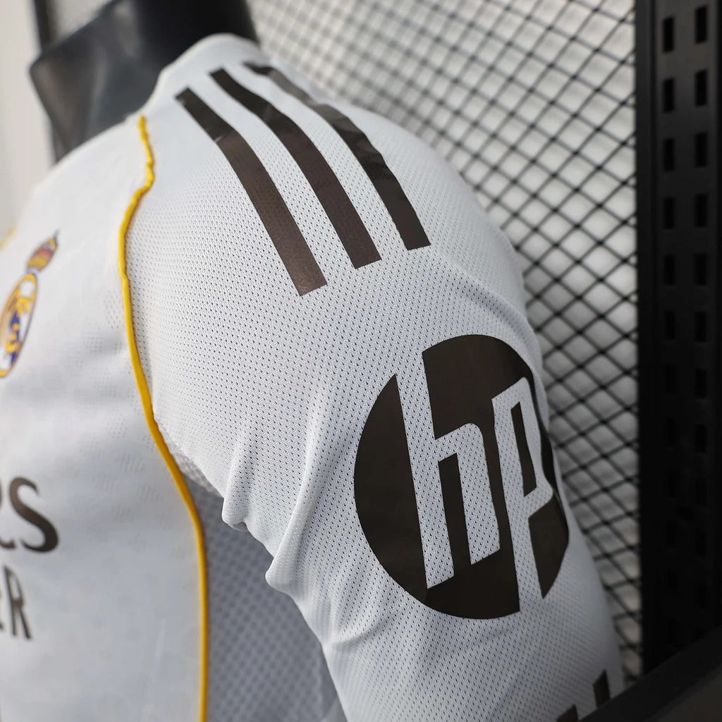 Real Madrid 2025/2026 Home Long Sleeve - Fan Version [Adult]
