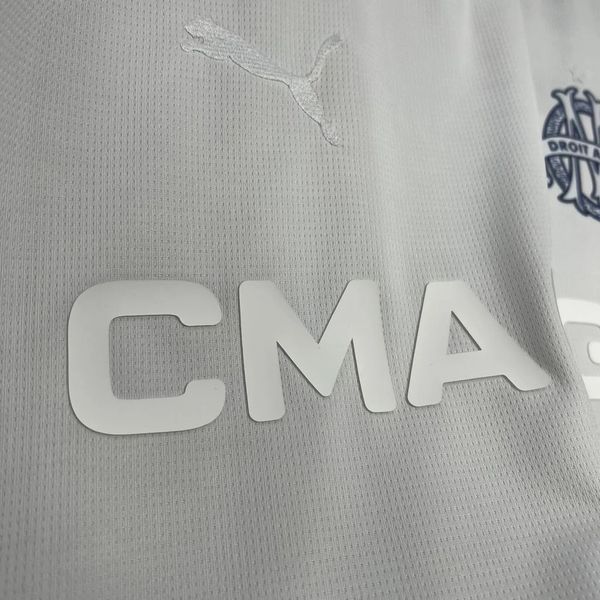 Olympique de Marseille 2024/2025 Edición Especial Blanca - Aficionado [Adulto]
