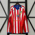 Atlético Madrid 2004/2005 Home Long Sleeve - Fan Version [Adult]