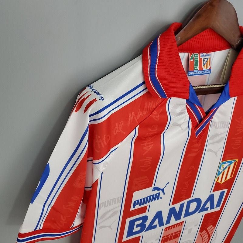 Atlético Madrid 1996/1997 Local - Versión Aficionado [Adulto]