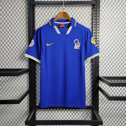 Camiseta de aficionado retro Italia 1996 local