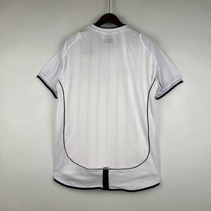 Maillot rétro de l'Angleterre domicile 2002 (Fan)