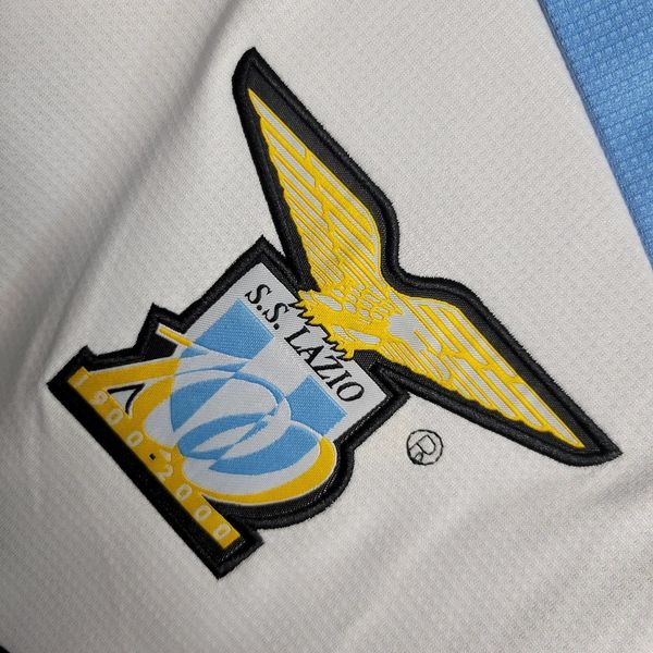 SS Lazio 1999/2000 Segundo uniforme de visitante - Versión jugador [Adulto]