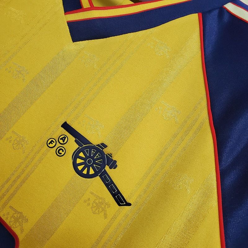 Camiseta Retro de Visitante Arsenal FC 1988/1990 - Aficionado [Adulto]