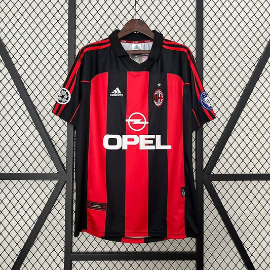 AC Milan 2000/2001 Domicile - Version supporter [Adulte]