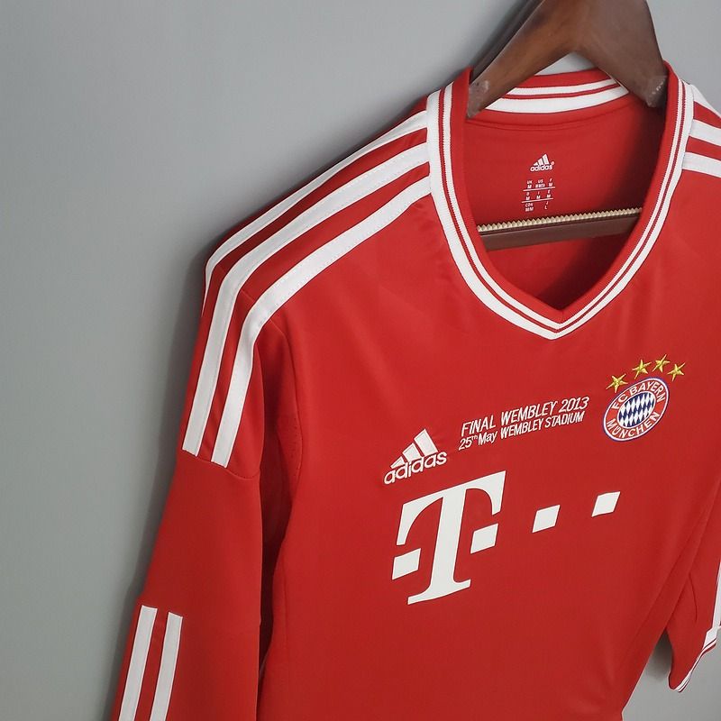 Retro Bayern München 2013-2014 Home Long Sleeve Fan