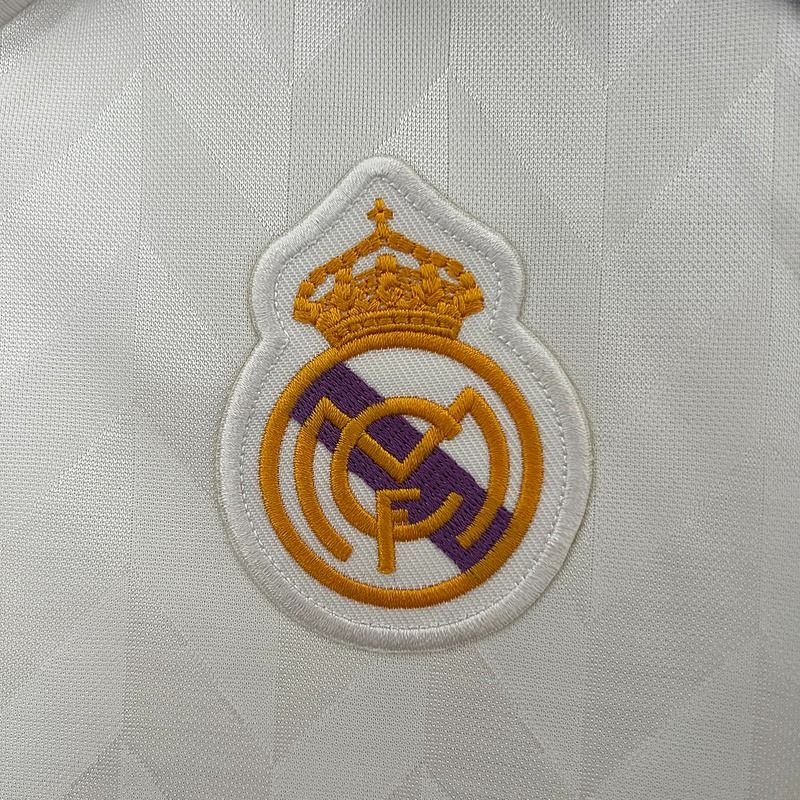Real Madrid 1986/1988 Local - Versión Fan [Adulto]