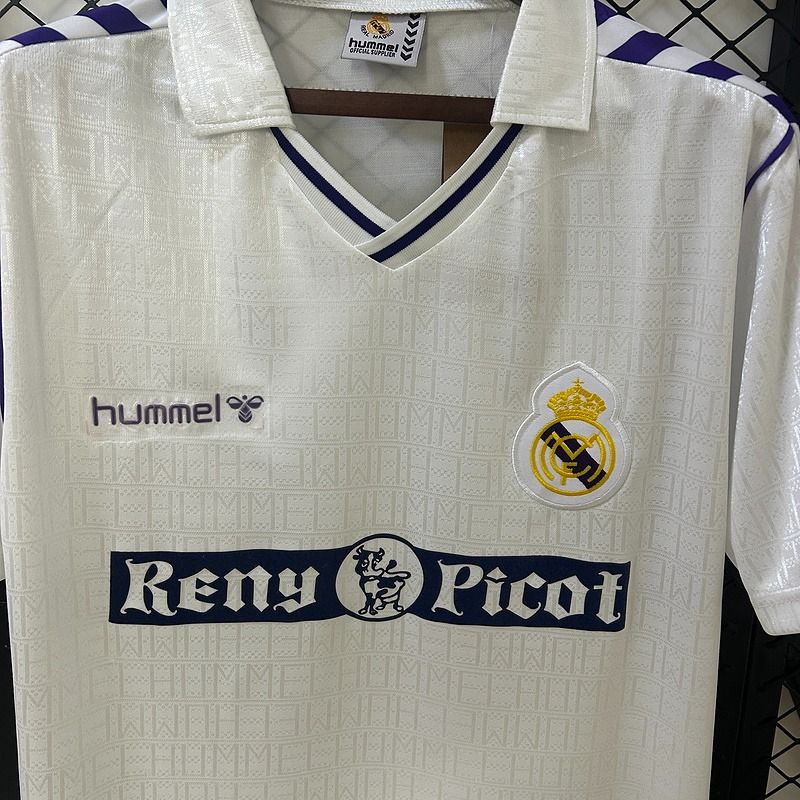Real Madrid 1989/1990 Local - Versión Fan [Adulto]