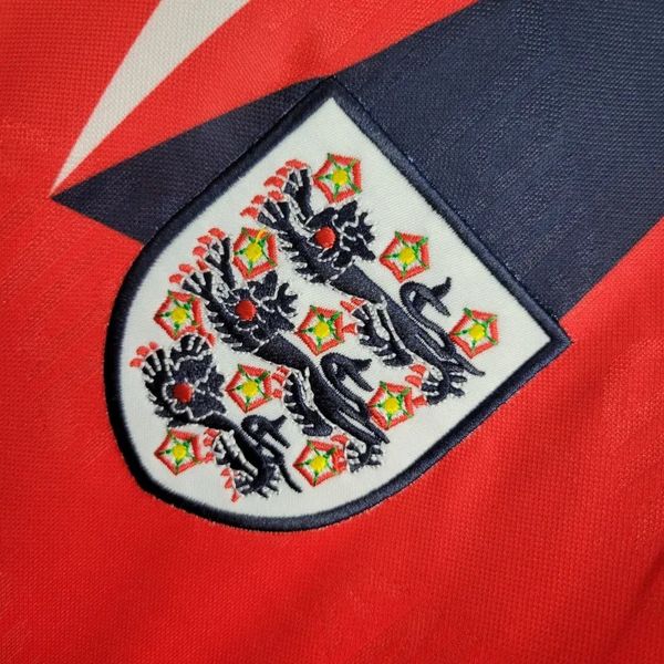 Retro Inglaterra 1992 Aficionado Visitante
