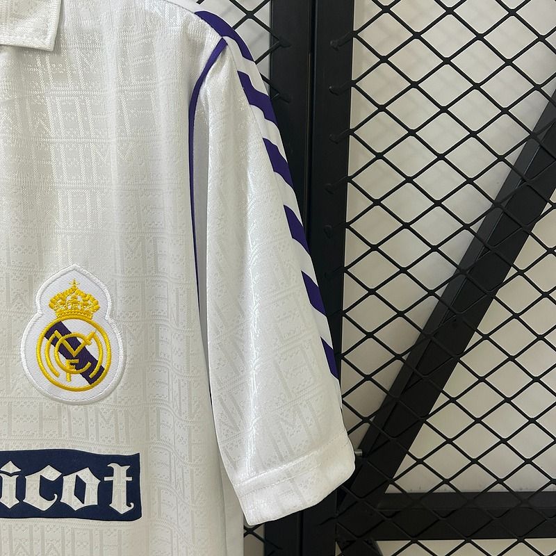 Real Madrid 1989/1990 Local - Versión Fan [Adulto]