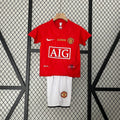 Manchester United 2007/2008 Home - Fan [Kids]