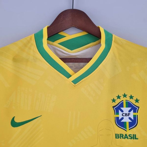 Brazil 2022 Classic Yellow Soccer Jersey