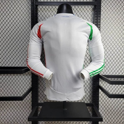 Italy 2024 Away Player Long Sleeve