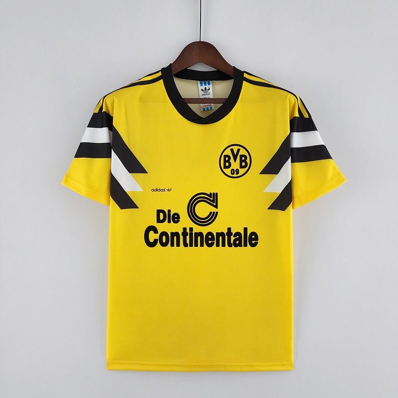 Retro Borussia Dortmund 1989 Home Fan