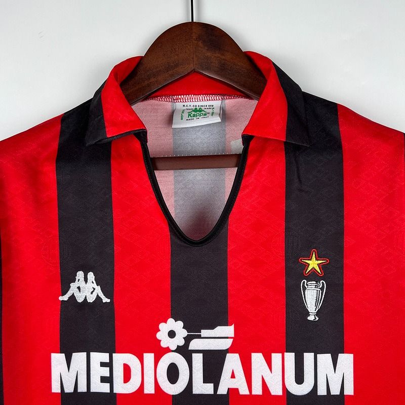 AC Milan Domicile 1989/1990 - Version Supporter [Adulte]