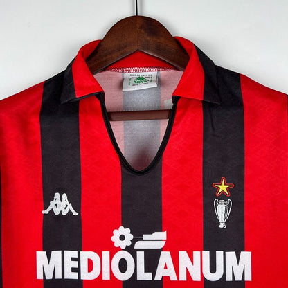 AC Milan 1989/1990 Home - Fan Version [Adult]