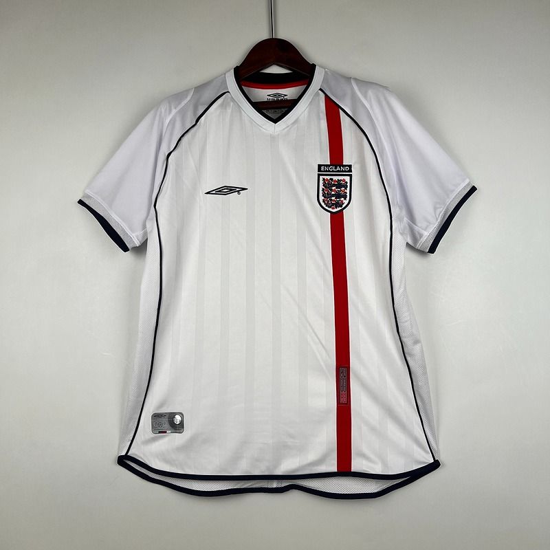 Maillot rétro de l'Angleterre domicile 2002 (Fan)