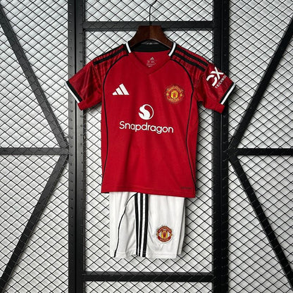 Manchester United 2025/2026 Home - Fan Version [Kids]