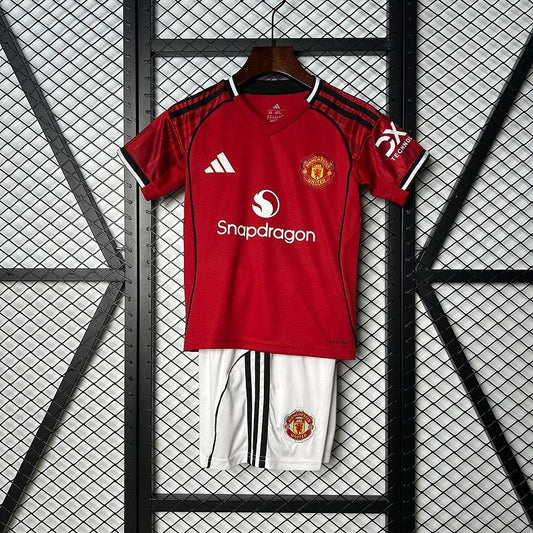 Manchester United Domicile 2025/2026 - Version Fan [Enfants]