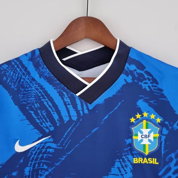 Brazil 2022 Classic Blue Soccer Jersey