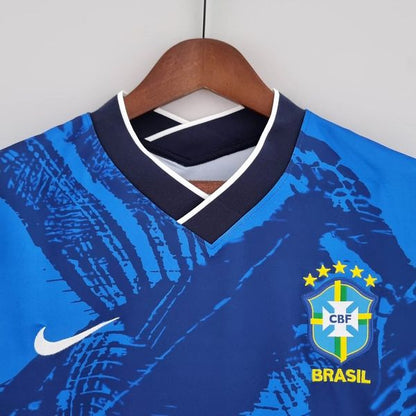 Brazil 2022 Classic Blue Soccer Jersey