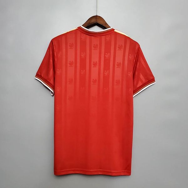 Maillot de supporter domicile rétro du Liverpool FC 1985-1986