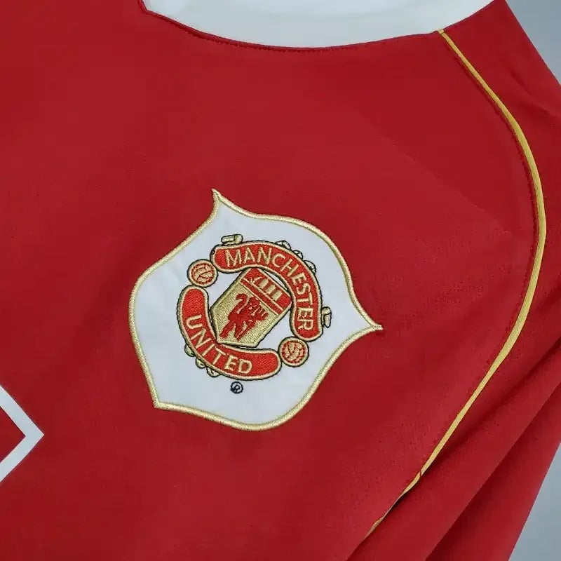 Manchester United 2006/2007 Home Long Sleeve - Fan Version [Adult]