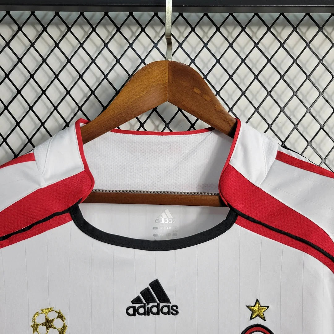 Camiseta de manga larga de visitante del AC Milan 2006/2007 - Versión aficionado [Adulto]