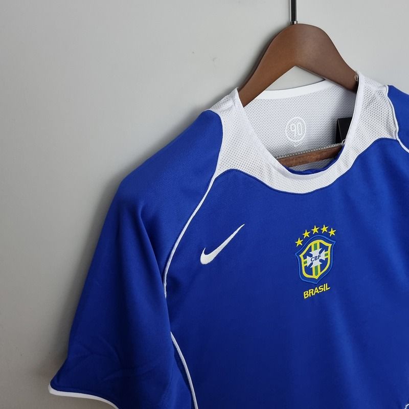 Retro Brazil 2004 Away Fan