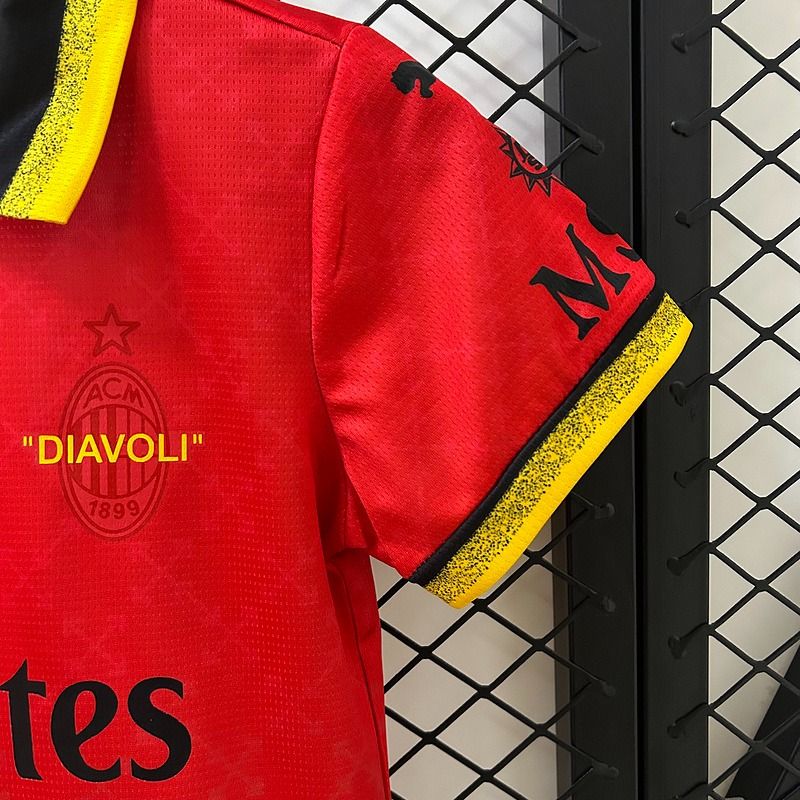 AC Milan 2025/2026 Co-Branded Edition - Fan Version [Kids]