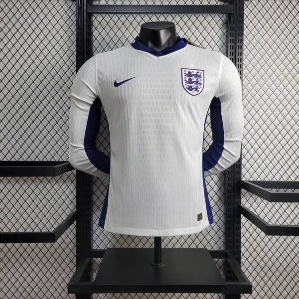 Camiseta de local de manga larga versión jugador de la selección nacional de Inglaterra 2024 [adulto]