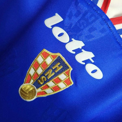 Maillot Rétro Croatie 1998 Extérieur Fan