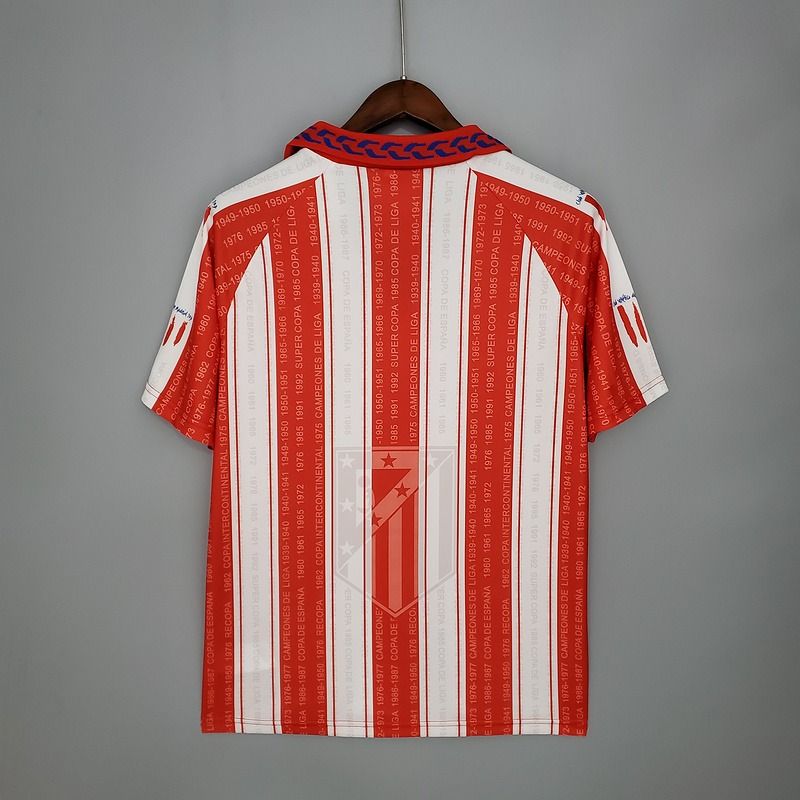 Atlético Madrid 1995/1996 Local - Versión Aficionado [Adulto]