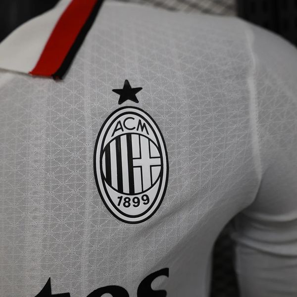 AC Milan 2024/2025 Visitante Manga Larga - Versión Jugador [Adulto]