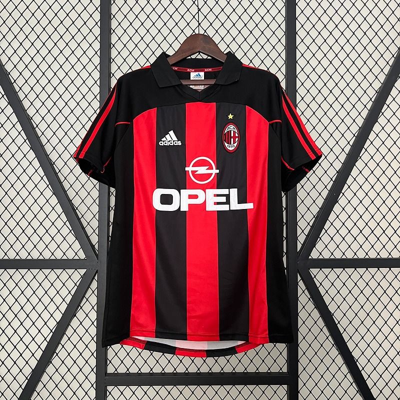 AC Milan 2001/2002 Domicile - Version Fan [Adulte]