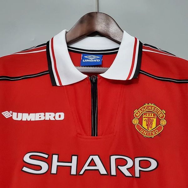 Manchester United 1998/1999 Home Long Sleeve - Fan Version [Adult]