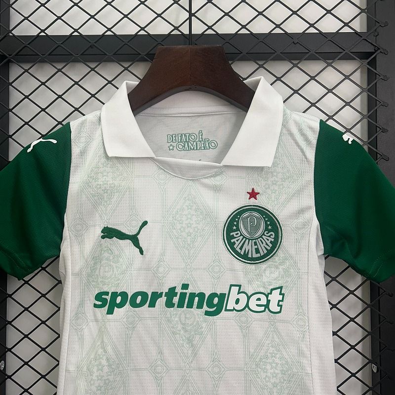 Palmeiras 2025/2026 Visitante - Versión Fan [Niños]