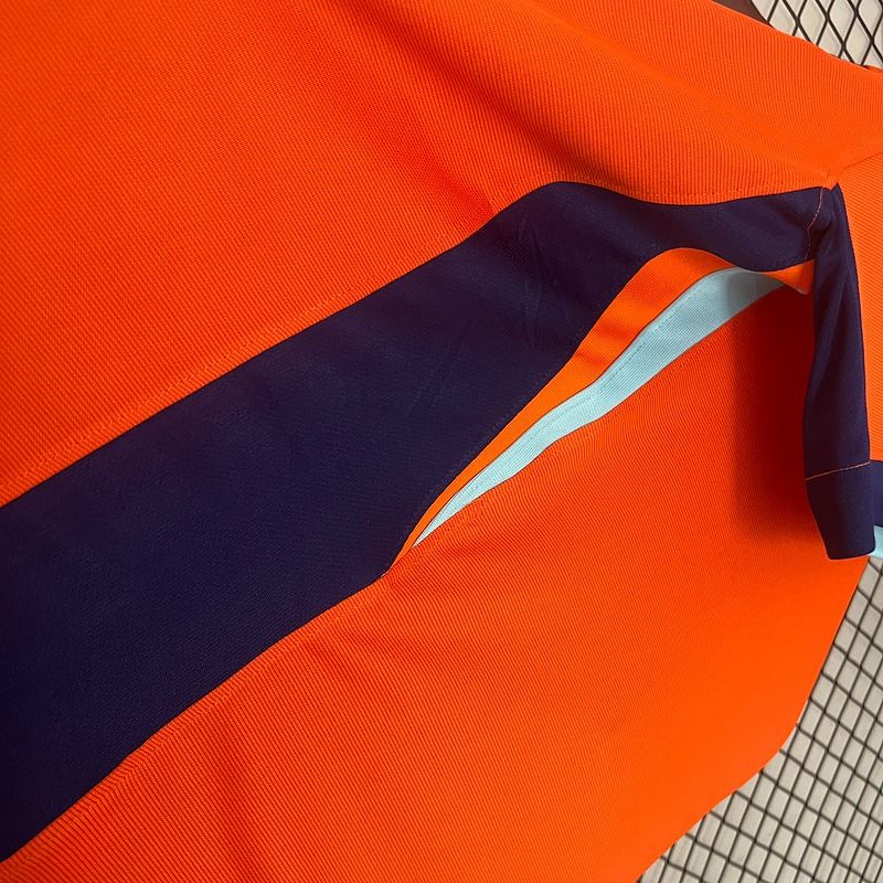 Países Bajos Holanda 2024 Equipación de aficionado para casa
