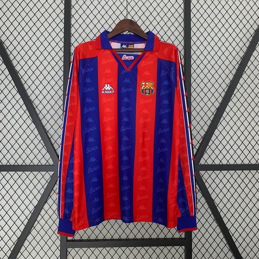 FC Barcelona 1996/1997 Home Long Sleeve - Fan Version [Adult]