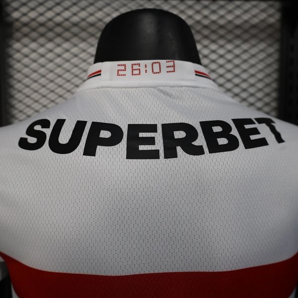 São Paulo FC 2025/2026 Home - Player Version [Adult]
