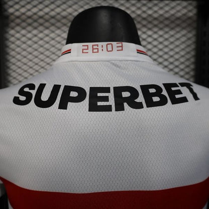 São Paulo FC 2025/2026 Home - Player Version [Adult]