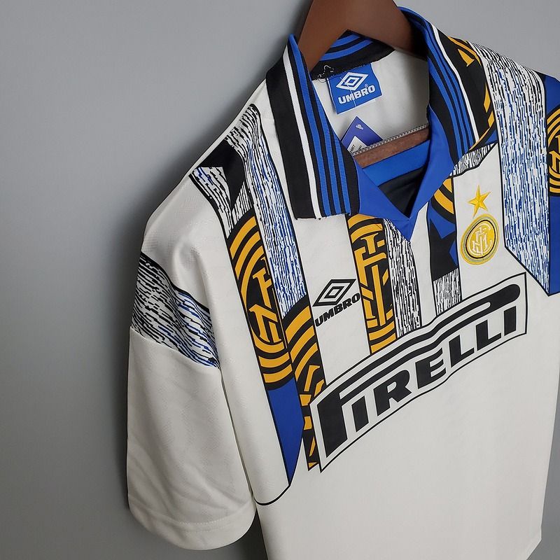Inter de Milán 1996/1997 Visitante - Versión Fan [Adulto]