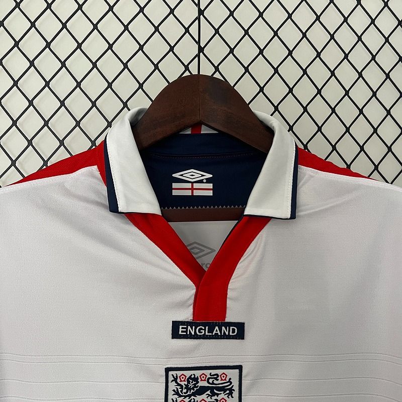 Camiseta retro de Inglaterra 2004 para aficionado