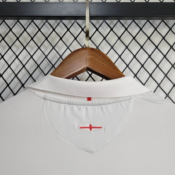 Camiseta de aficionado retro de Inglaterra 2006 de manga larga