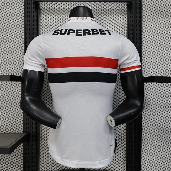 São Paulo FC 2025/2026 Home - Player Version [Adult]