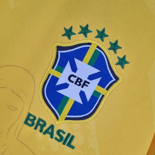 Brazil 2022 Classic Yellow Soccer Jersey